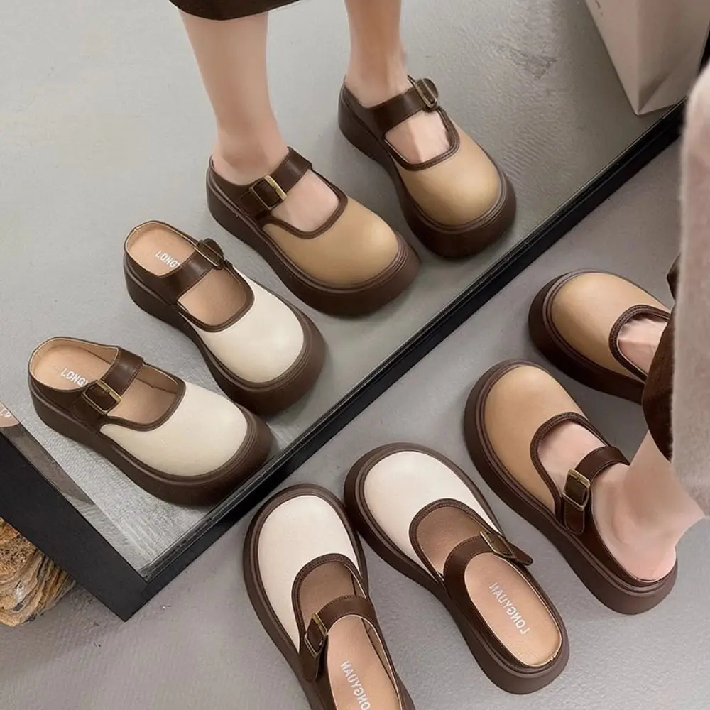 Elegant PVC Slipper Women Mary Jane Anti-skid Slides Sandals Soft Sole French Style Casual Single Shoes Girls
Elegant PVC Slipper Women Mary Jane Anti-skid Slides Sandals Soft Sole French Style Casual Single Shoes Girls