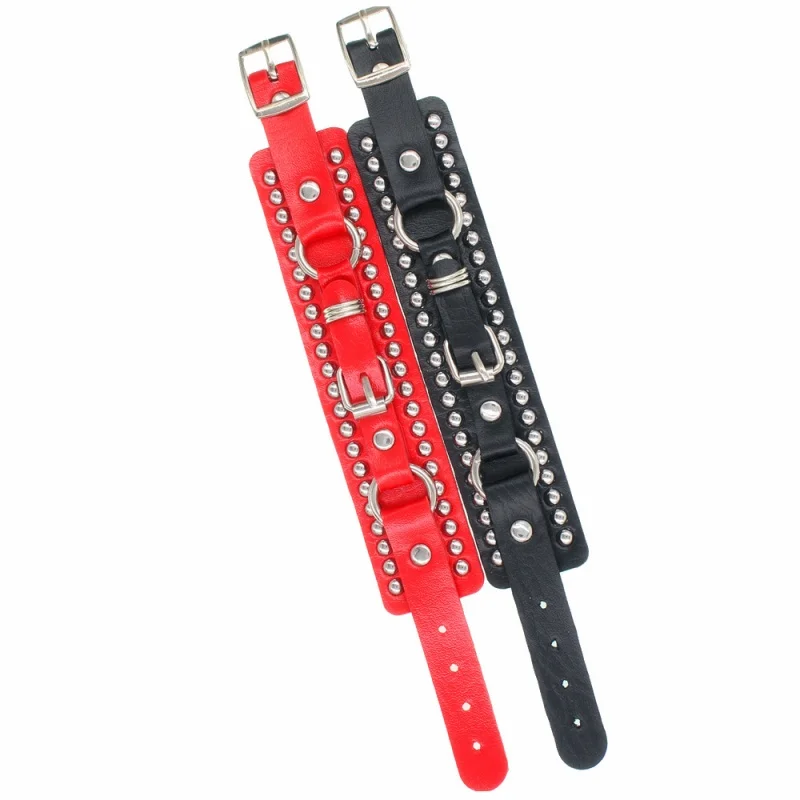 New Punk Leather Cuff Bracelet - Retro Rock Rivet Wristband Wrap - Adjustable Spike Bracelet for Men Women
New Punk Leather Cuff Bracelet - Retro Rock Rivet Wristband Wrap - Adjustable Spike Bracelet for Men Women