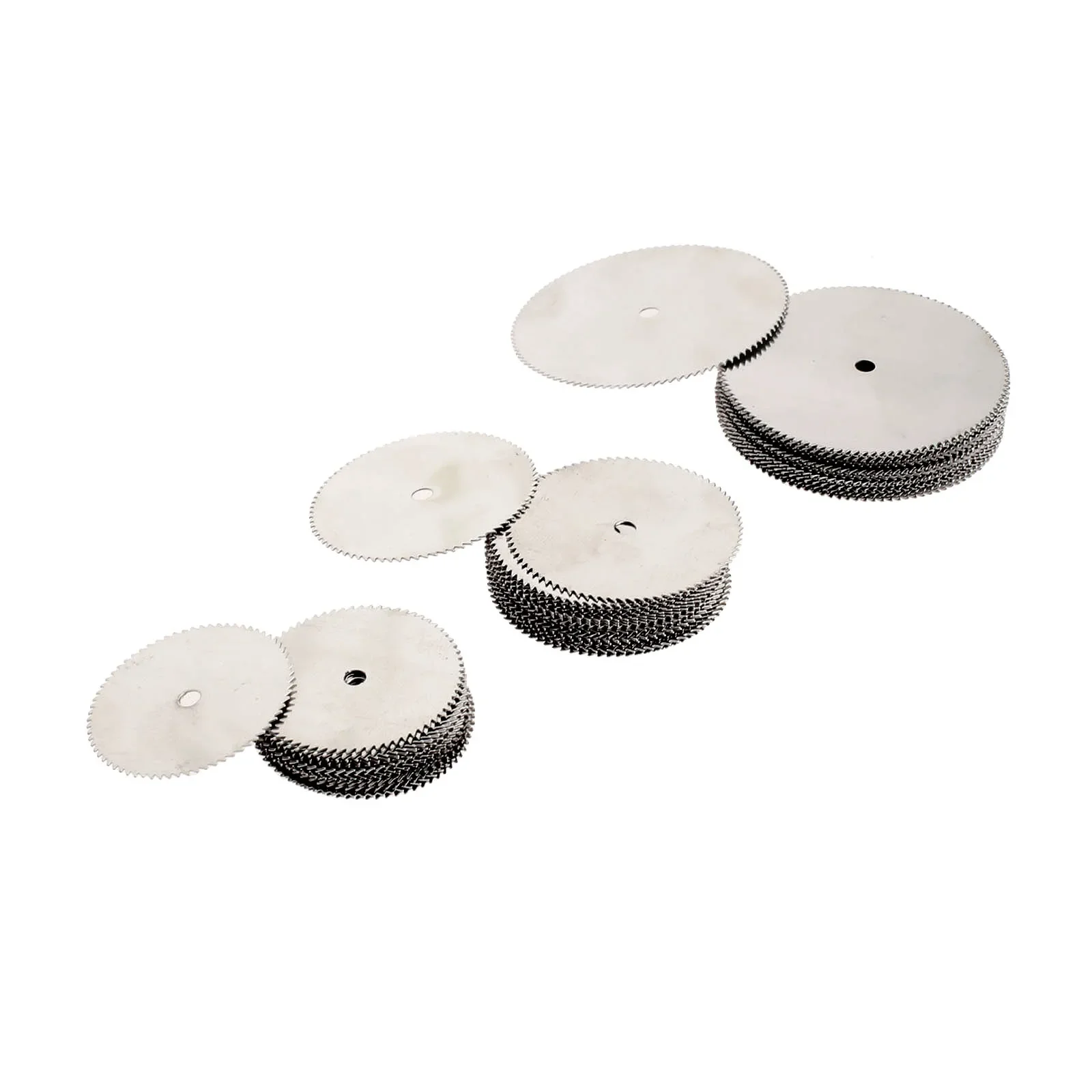 60Pcs 22/25/32mm Stainless Steel Cutting Disc Grinding Cut Off Circle Saw Blade for Cutting Wood/Plastic DIY Power Rotary Tools
60Pcs 22/25/32mm Stainless Steel Cutting Disc Grinding Cut Off Circle Saw Blade for Cutting Wood/Plastic DIY Power Rotary Tools