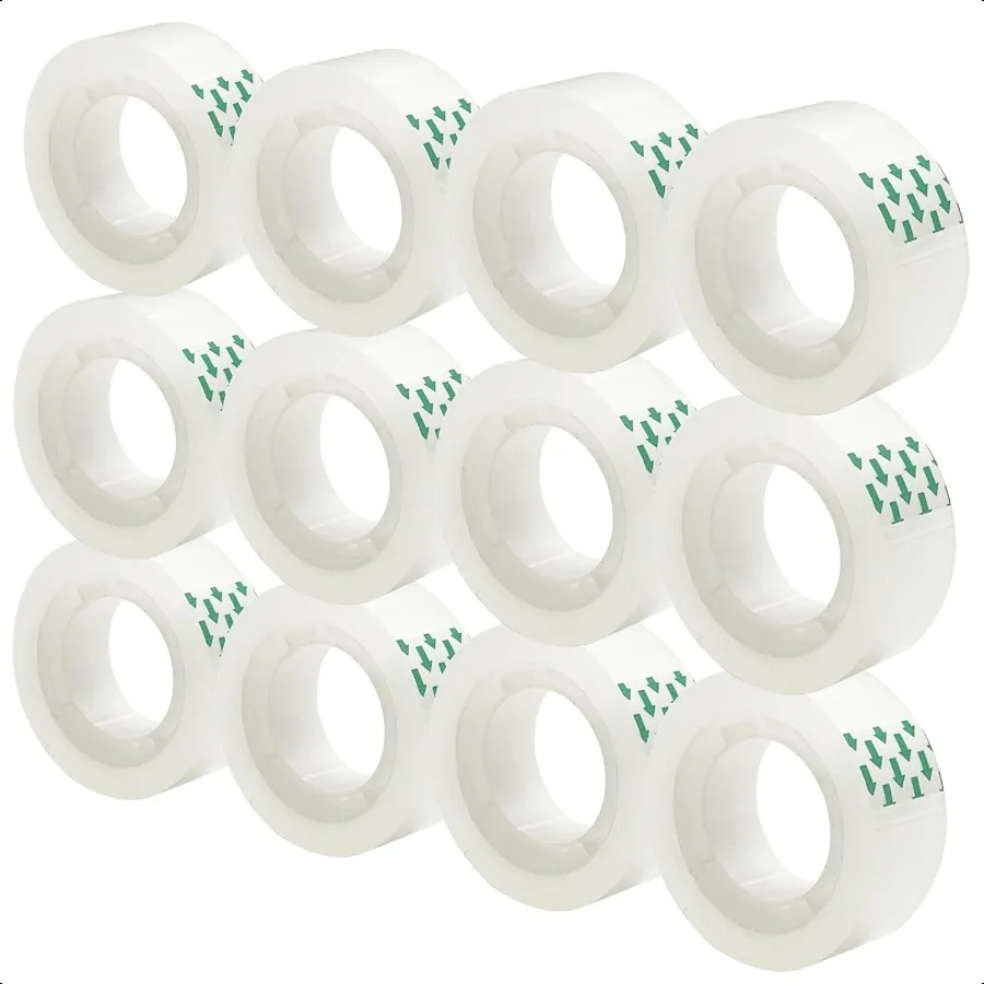 Невидимая лента, записываемая лента, ремонтная лента, настенная лента, лента для подарочной упаковки, 12 рулонов
Невидимая лента, записываемая лента, ремонтная лента, настенная лента, лента для подарочной упаковки, 12 рулонов