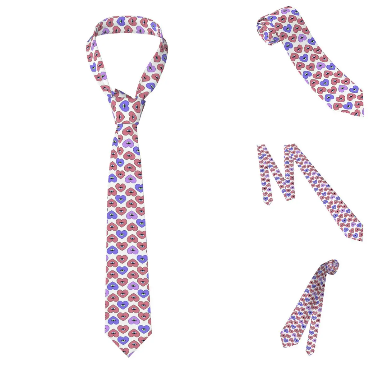Heart Eyes Necktie for Men Silk Polyester 8 cm Neck Ties Party Accessories Tie Casual Gravatas
Heart Eyes Necktie for Men Silk Polyester 8 cm Neck Ties Party Accessories Tie Casual Gravatas