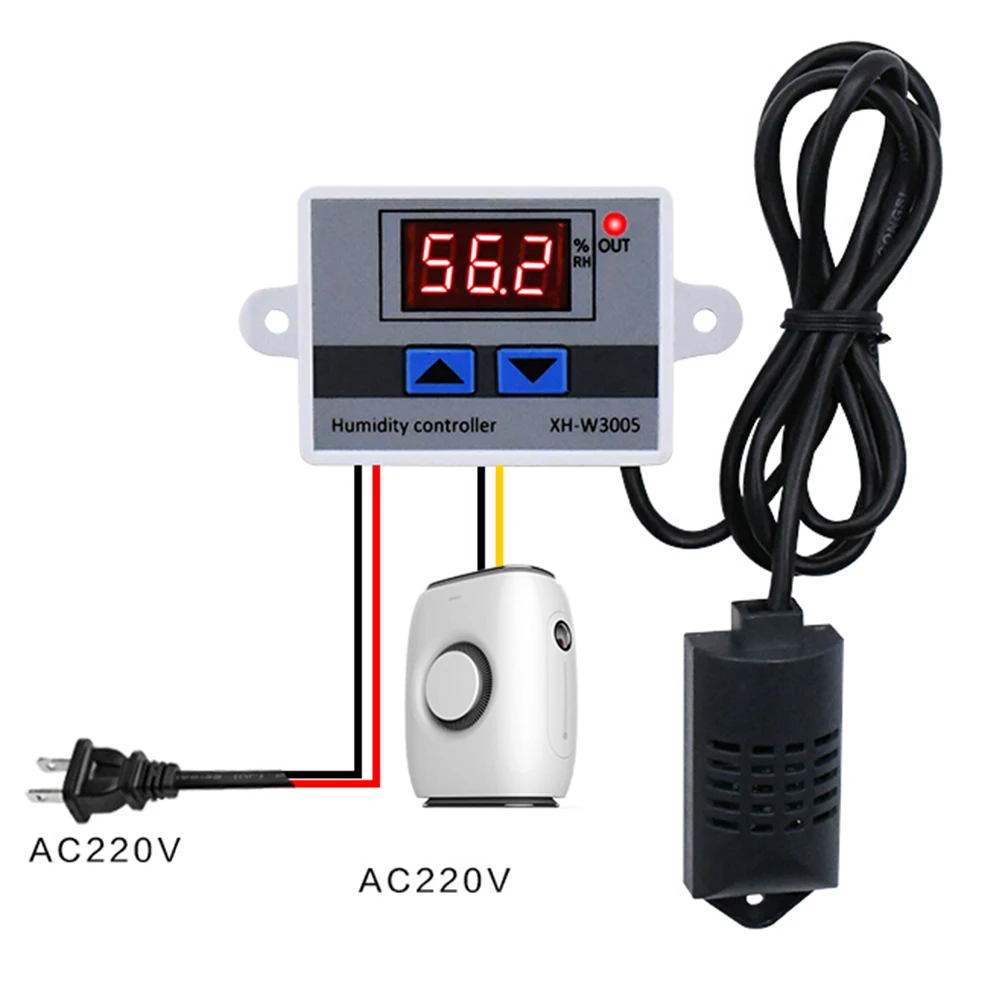 Digital Display Humidity Controller High Precision Intelligent Chip Temperature Control for Hatching Equipment Case Air
Digital Display Humidity Controller High Precision Intelligent Chip Temperature Control for Hatching Equipment Case Air
