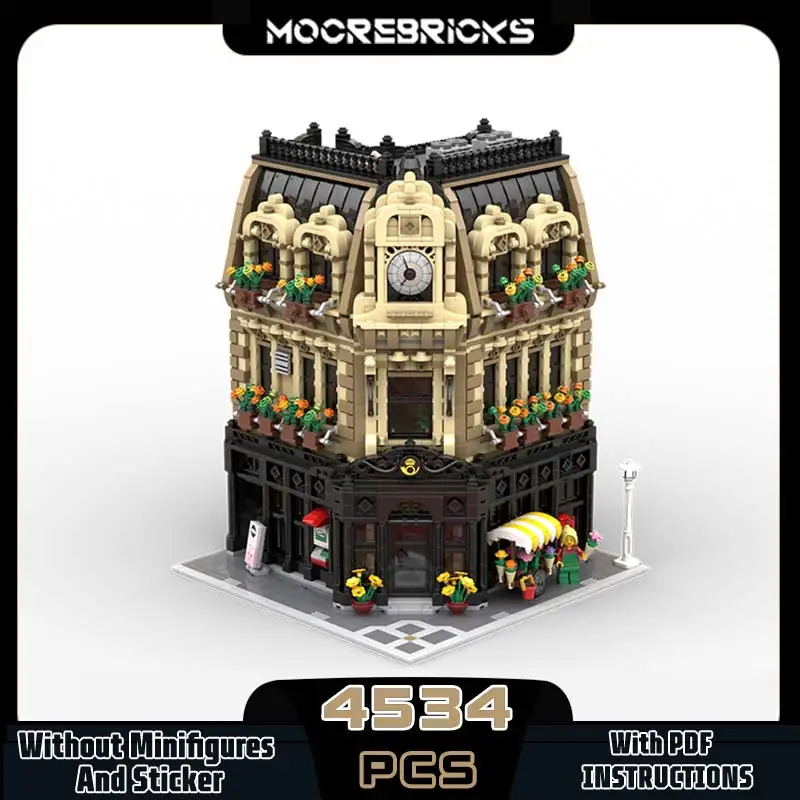 MOC Building Blocks Street View Corner Post Office Modular Architecture Model Technology Bricks Toy Holiday Gifts
MOC Building Blocks Street View Corner Post Office Modular Architecture Model Technology Bricks Toy Holiday Gifts