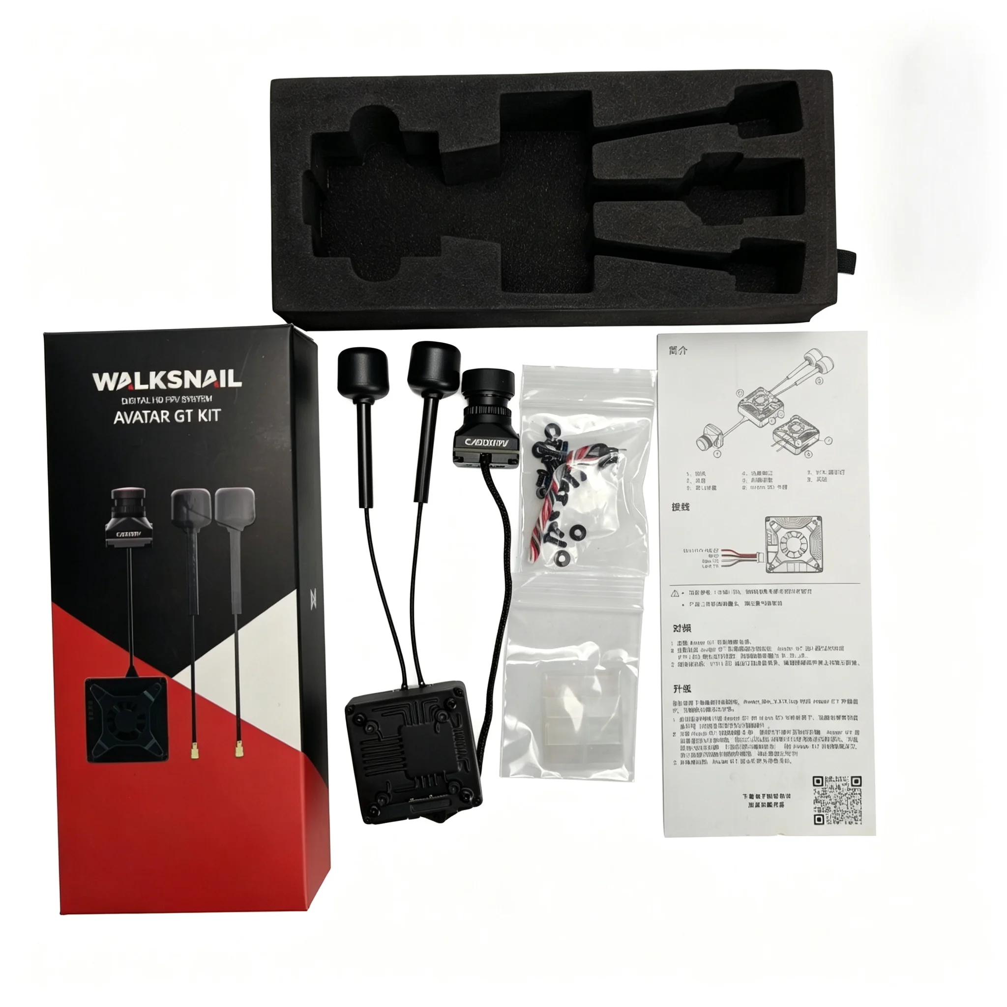 Portable Avatar GT Kit: 1080P 100fps Dual-Antenna Night Vision Camera with 4-Pin Silicone Cable, Wide Voltage 11.1V-25.2V
Portable Avatar GT Kit: 1080P 100fps Dual-Antenna Night Vision Camera with 4-Pin Silicone Cable, Wide Voltage 11.1V-25.2V