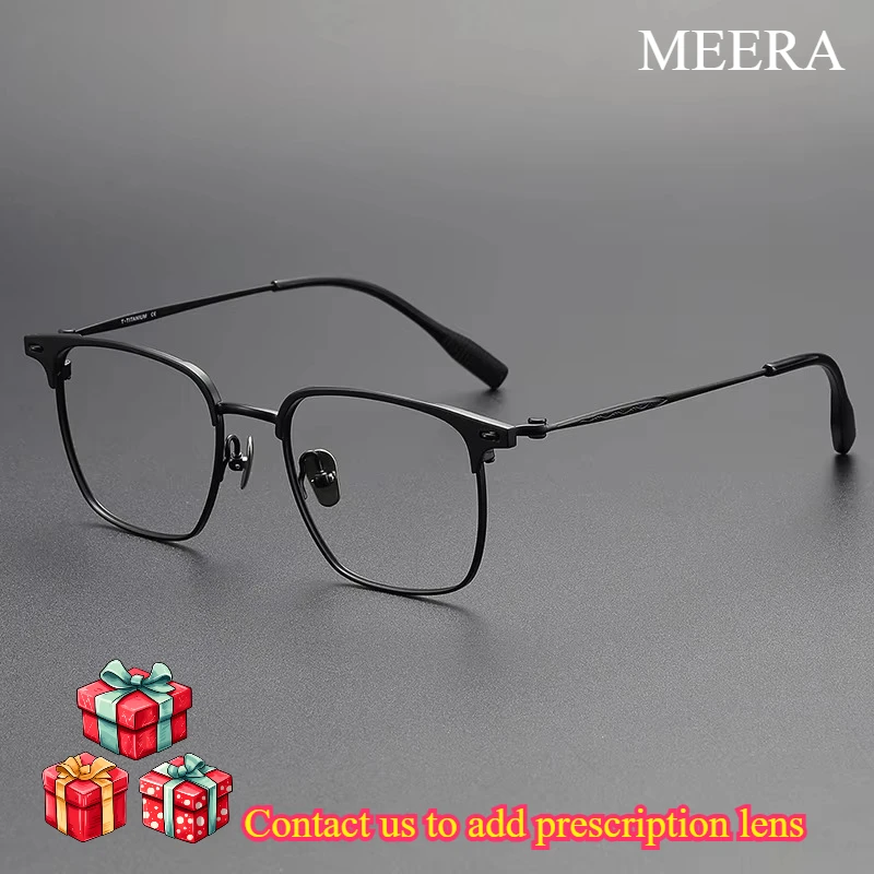 Fashion Trend Box Pure Titanium Eyeglass Frame Lightweight Durable Glasses Square Business Travel Styling Eyewear Optical Men
Fashion Trend Box Pure Titanium Eyeglass Frame Lightweight Durable Glasses Square Business Travel Styling Eyewear Optical Men