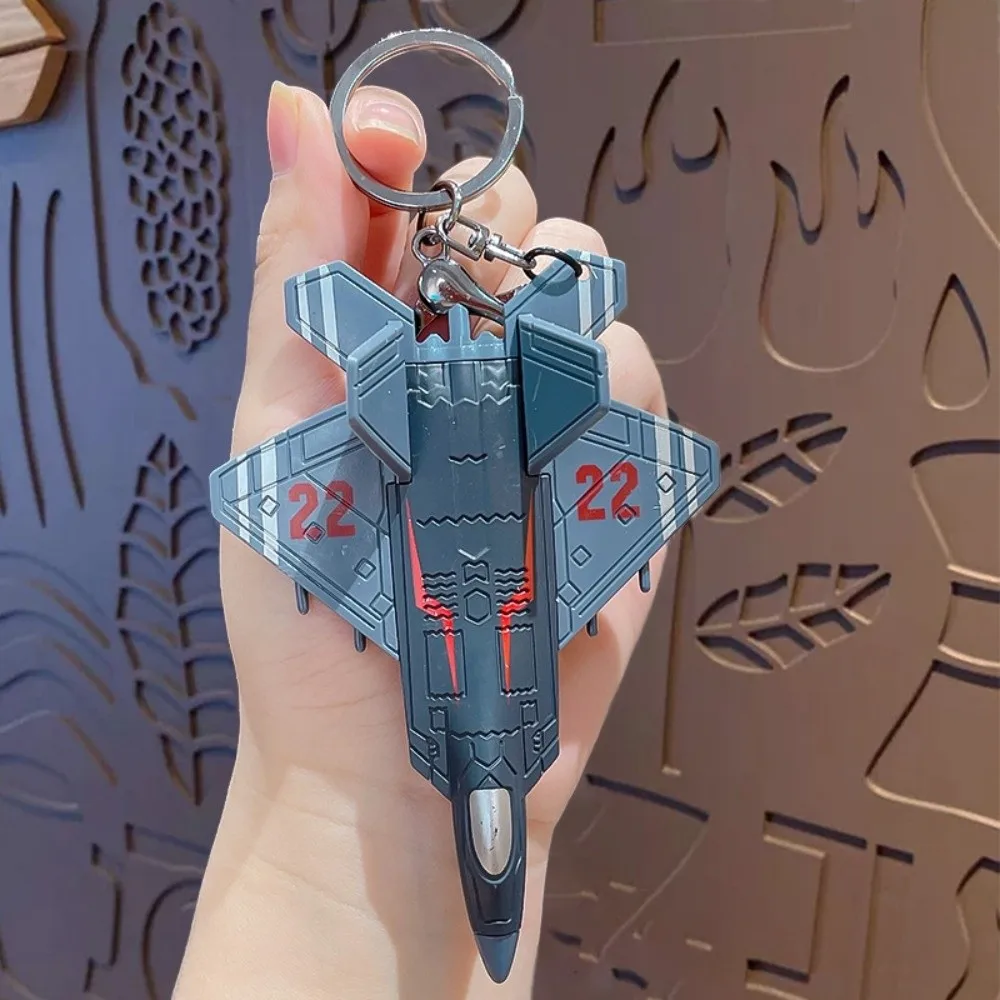 New Fighter Aircraft Key Chain Alloy Material Hanging Bag Pendant Cartoon Fighter Bag Ornaments Children Gifts
New Fighter Aircraft Key Chain Alloy Material Hanging Bag Pendant Cartoon Fighter Bag Ornaments Children Gifts