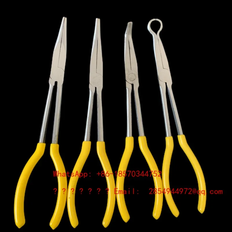 Extended Pointed Nose Pliers, Curved Nose Pliers 11 Inch Super Long Elbow Pliers
Extended Pointed Nose Pliers, Curved Nose Pliers 11 Inch Super Long Elbow Pliers