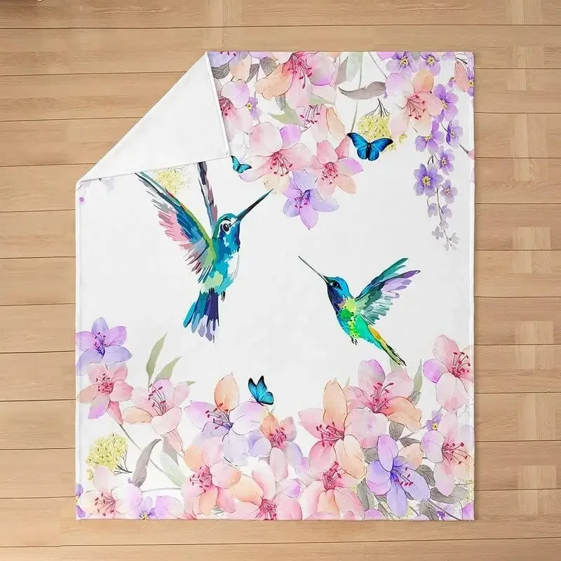 3d Print Blanket Hummingbird All Season Bed Blanket Tropical Birds Plush Throw Quilt for Kids Hummingbird Flowers Flannel Fleece
3d Print Blanket Hummingbird All Season Bed Blanket Tropical Birds Plush Throw Quilt for Kids Hummingbird Flowers Flannel Fleece