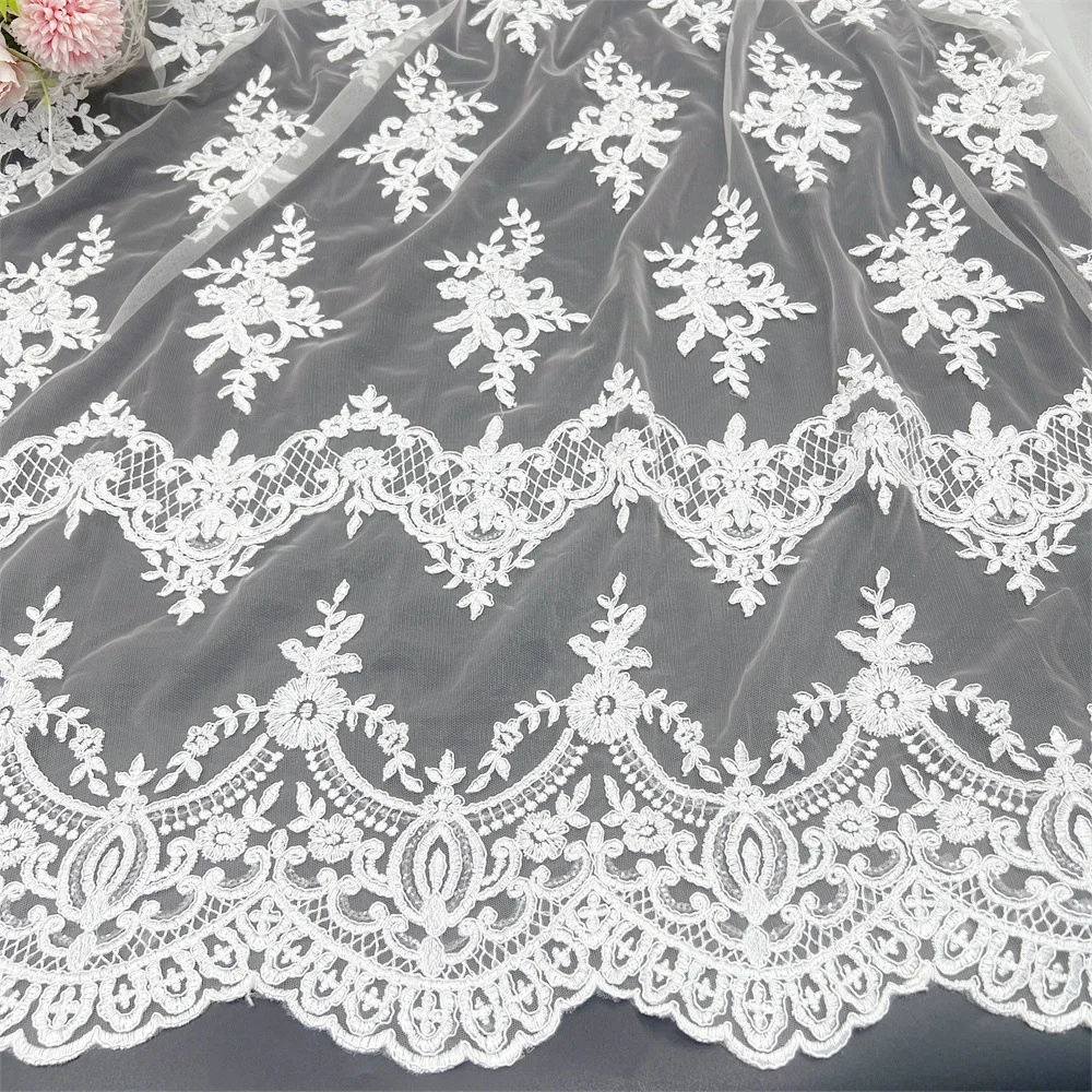 Белое сетчатое свадебное платье с вышивкой, юбка, водорастворимая застежка, блестки, вышитая одежда, кружевная ткань
Белое сетчатое свадебное платье с вышивкой, юбка, водорастворимая застежка, блестки, вышитая одежда, кружевная ткань