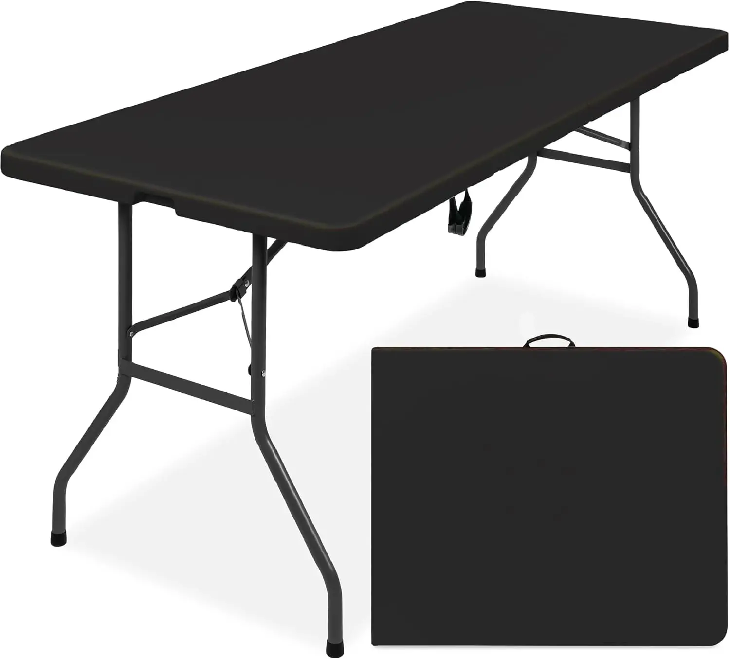 Best Choice Products 6ft Plastic Folding Table, Indoor Outdoor Heavy Duty Portable w/Handle, Lock for Picnic, Party, Camping
Best Choice Products 6ft Plastic Folding Table, Indoor Outdoor Heavy Duty Portable w/Handle, Lock for Picnic, Party, Camping