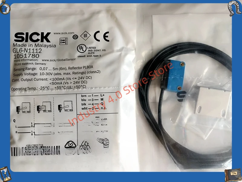GL6-N1112 New original GL6-N1111 GL6-P1111 Photoelectric switch GL6-P1112
GL6-N1112 New original GL6-N1111 GL6-P1111 Photoelectric switch GL6-P1112