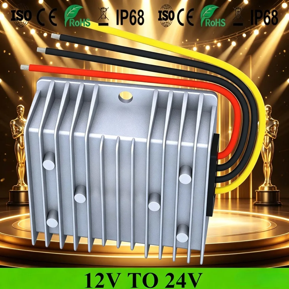 12V to 24V Voltage Converter Step up 12V to 24V Boost Converter Power Supply Inverter 5A 8A 10A 12A DC DC Regulator For Car LED
12V to 24V Voltage Converter Step up 12V to 24V Boost Converter Power Supply Inverter 5A 8A 10A 12A DC DC Regulator For Car LED