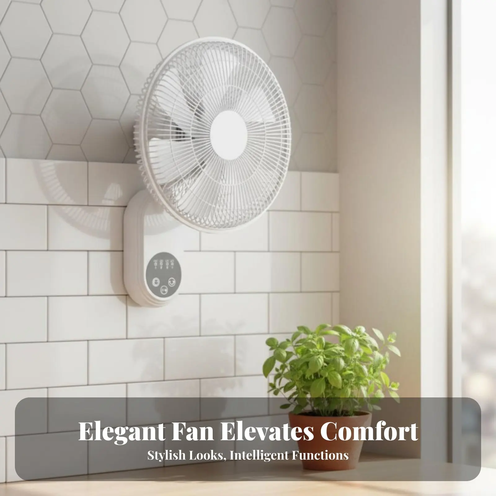 Wireless Control Wall Fan Quiet Performance Wall-Mounted Fan Air Circulator Easy Installation Home Appliance 3 Wind Modes
Wireless Control Wall Fan Quiet Performance Wall-Mounted Fan Air Circulator Easy Installation Home Appliance 3 Wind Modes