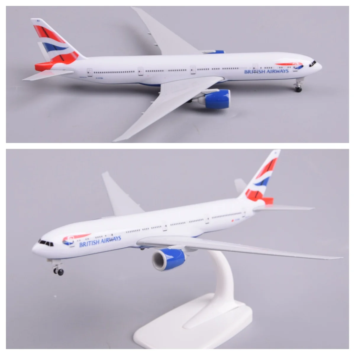 Модель самолета 777 British Airways, 20 см, из металлического сплава, с колесами и шасси, игрушечный самолет для мальчиков, сувенирная модель.
Модель самолета 777 British Airways, 20 см, из металлического сплава, с колесами и шасси, игрушечный самолет для мальчиков, сувенирная модель.