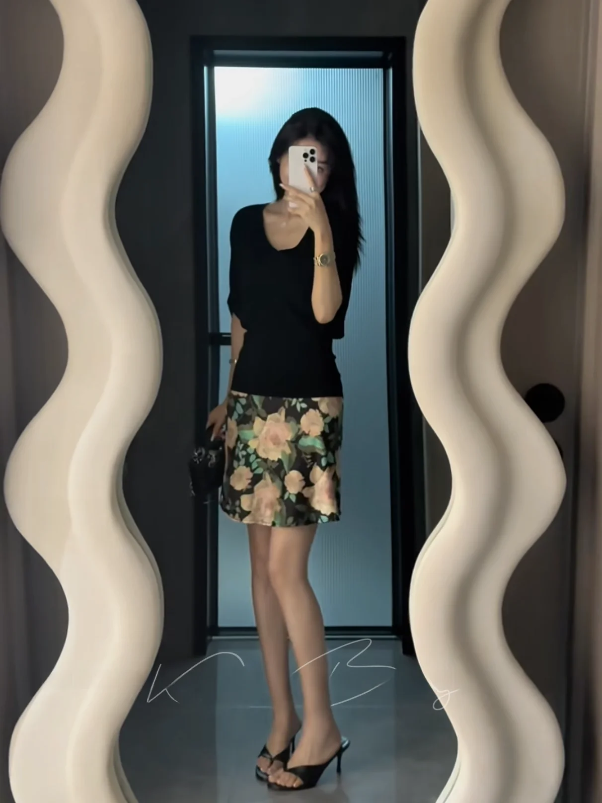 Elegant Floral Print Slim Fit Top And Skirt Set Women's Fashion Summer Outfit Two-Piece Ensemble Short Sleeve Plant Motif
Elegant Floral Print Slim Fit Top And Skirt Set Women's Fashion Summer Outfit Two-Piece Ensemble Short Sleeve Plant Motif