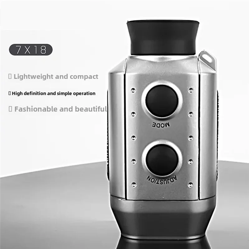 YHOLI-Electronic Golf Rangefinder 7X18 Non-Infrared Single Tube Distance Measurement Device Golf Range Finder Telescope
YHOLI-Electronic Golf Rangefinder 7X18 Non-Infrared Single Tube Distance Measurement Device Golf Range Finder Telescope