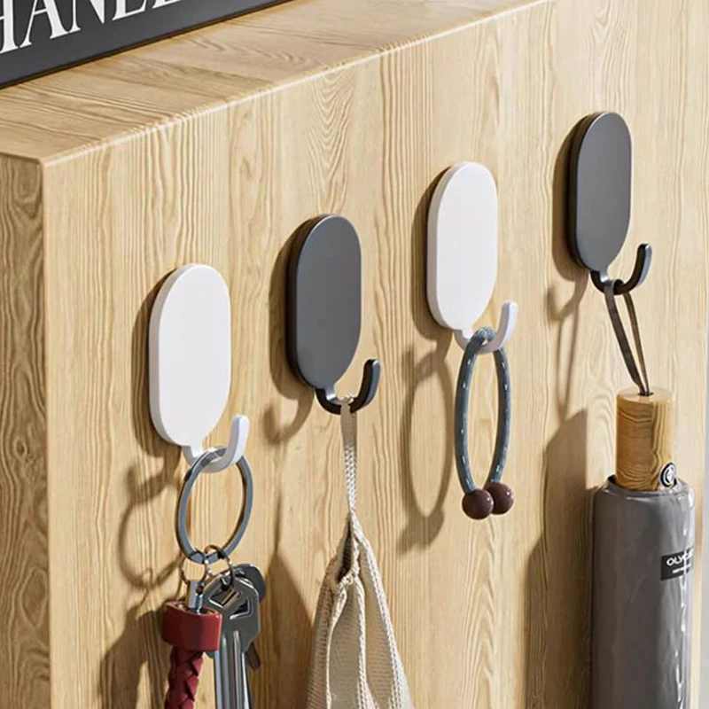 5Pcs Self-Adhesive Wall Hooks Door Keys Clothes Hanger Robe Hook Coat Rack Towel Holder Bathroom Accessory Multifunction Hook
5Pcs Self-Adhesive Wall Hooks Door Keys Clothes Hanger Robe Hook Coat Rack Towel Holder Bathroom Accessory Multifunction Hook