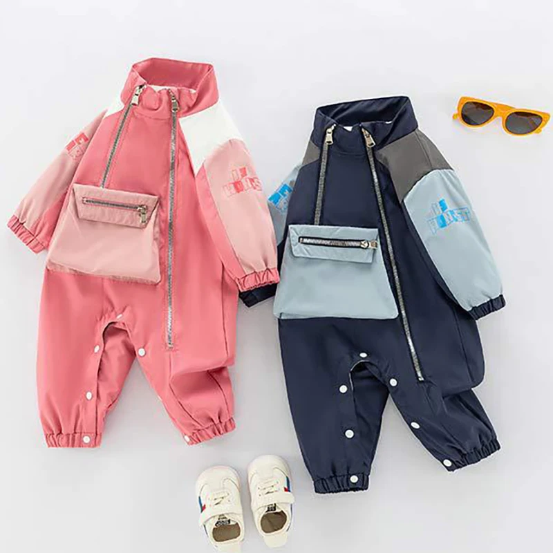 Baby Autumn Clothes Infant Boys Casual Jumpsuit Thin Outdoor Jacket Toddler Girls Windproof Romper Double Zipper Outerwear
Baby Autumn Clothes Infant Boys Casual Jumpsuit Thin Outdoor Jacket Toddler Girls Windproof Romper Double Zipper Outerwear