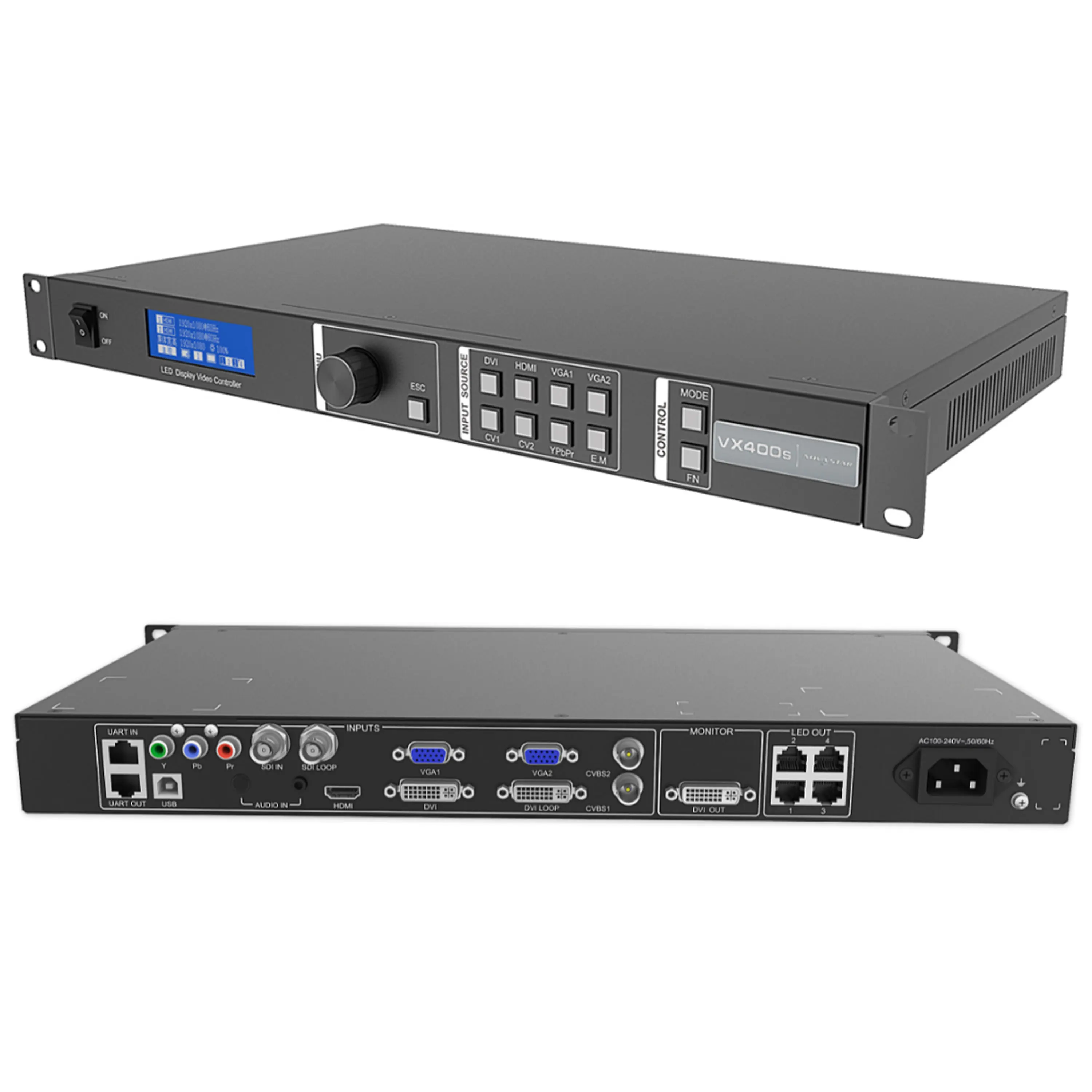 Muen Shenzhen Vx400svideo Controller Professional Audio, Video Video Processor LED Display
Muen Shenzhen Vx400svideo Controller Professional Audio, Video Video Processor LED Display