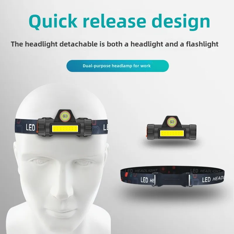 Многоцелевой налобный фонарь сильного света, перезаряжаемый через USB магнит, адсорбционный аварийный светильник
Многоцелевой налобный фонарь сильного света, перезаряжаемый через USB магнит, адсорбционный аварийный светильник