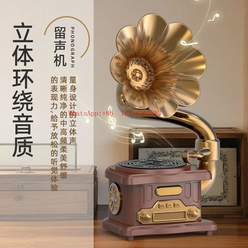 2025 Retro Mini New Bluetooth Alloy Phonograph Can Play Music Nostalgic Classic
2025 Retro Mini New Bluetooth Alloy Phonograph Can Play Music Nostalgic Classic