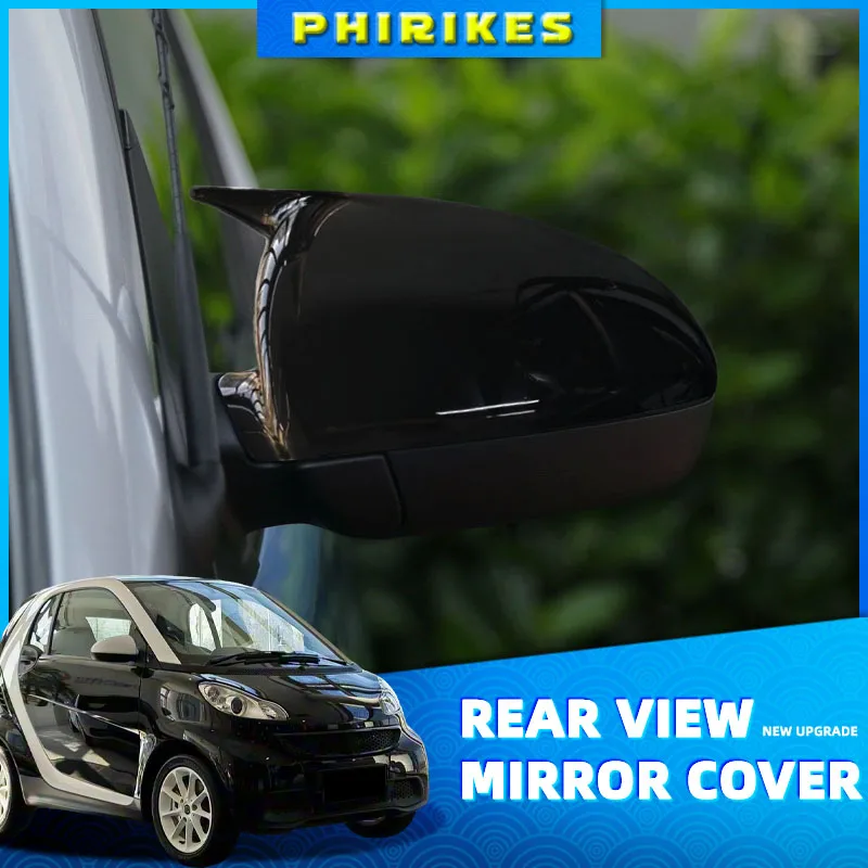 For Mercedes Benz Smart Fortwo W451 2008-2014 ABS Car Rearview Side Mirror Cover Wing Cap Exterior Door Trim Adhesive Sticker
For Mercedes Benz Smart Fortwo W451 2008-2014 ABS Car Rearview Side Mirror Cover Wing Cap Exterior Door Trim Adhesive Sticker