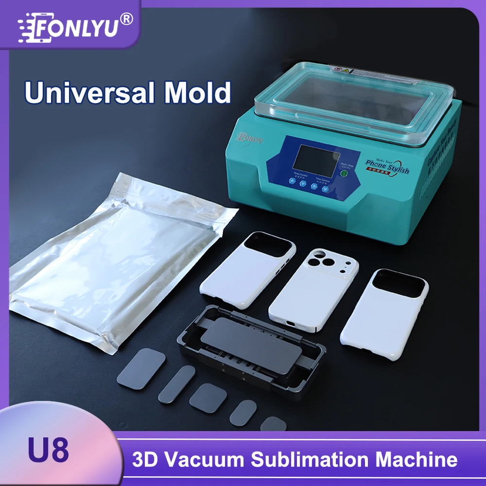 FONLYU 3D сублимационная вакуумная машина для iPhone 17 16 Pro Max, чехлы для телефонов с теплопередачей и принтом, чехол «сделай сам» для Samsung S25 Ultra
FONLYU 3D сублимационная вакуумная машина для iPhone 17 16 Pro Max, чехлы для телефонов с теплопередачей и принтом, чехол «сделай сам» для Samsung S25 Ultra