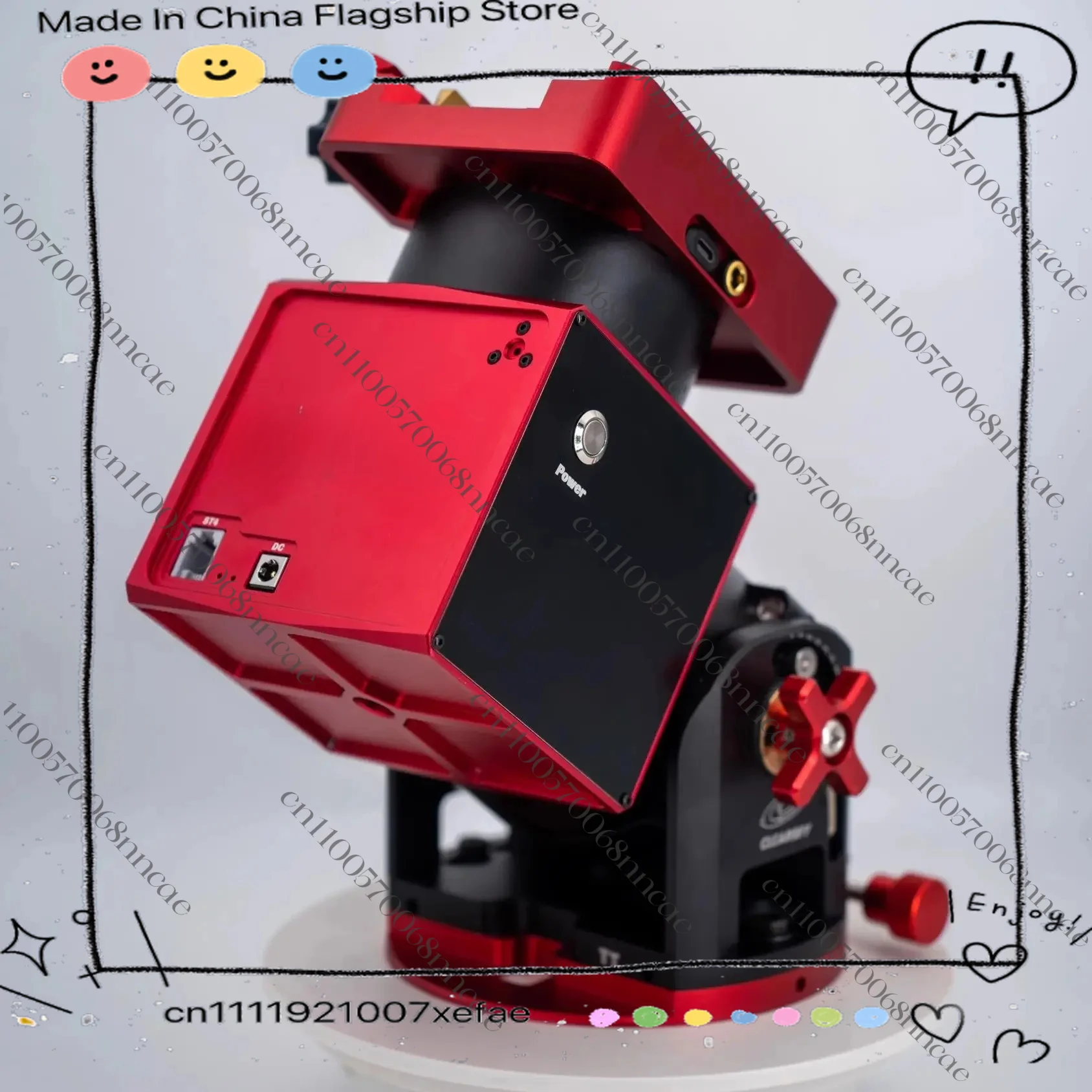 Harmonic Equatorial Mount Telescope Theodolite Patent Mechanical Limit Function
Harmonic Equatorial Mount Telescope Theodolite Patent Mechanical Limit Function