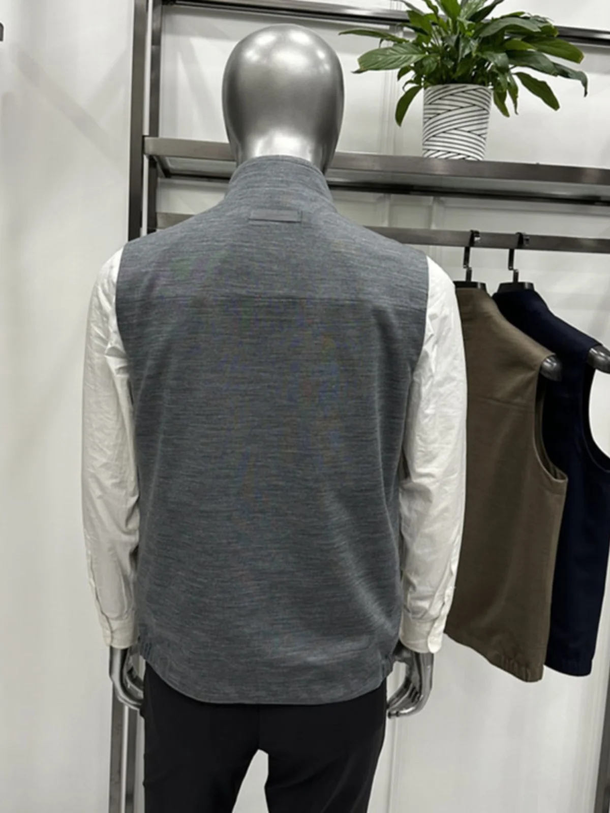 New Men's Wool Vest Two-Sided Wearable Casual Outdoor Faionable Ci Sle Spring Stand Fit Zipper Collar Versatile
New Men's Wool Vest Two-Sided Wearable Casual Outdoor Faionable Ci Sle Spring Stand Fit Zipper Collar Versatile