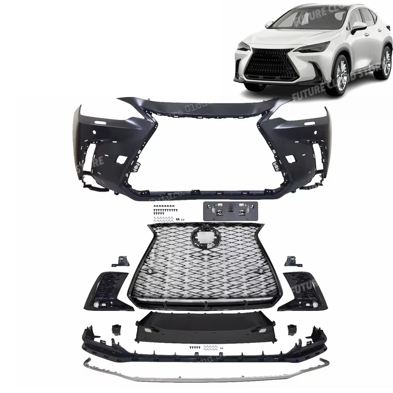 For Lexus NX 2022 2023 2024 Fog Lamp Shade, Body Exterior Spare Parts Front Bumper Cover Grille Kit
For Lexus NX 2022 2023 2024 Fog Lamp Shade, Body Exterior Spare Parts Front Bumper Cover Grille Kit