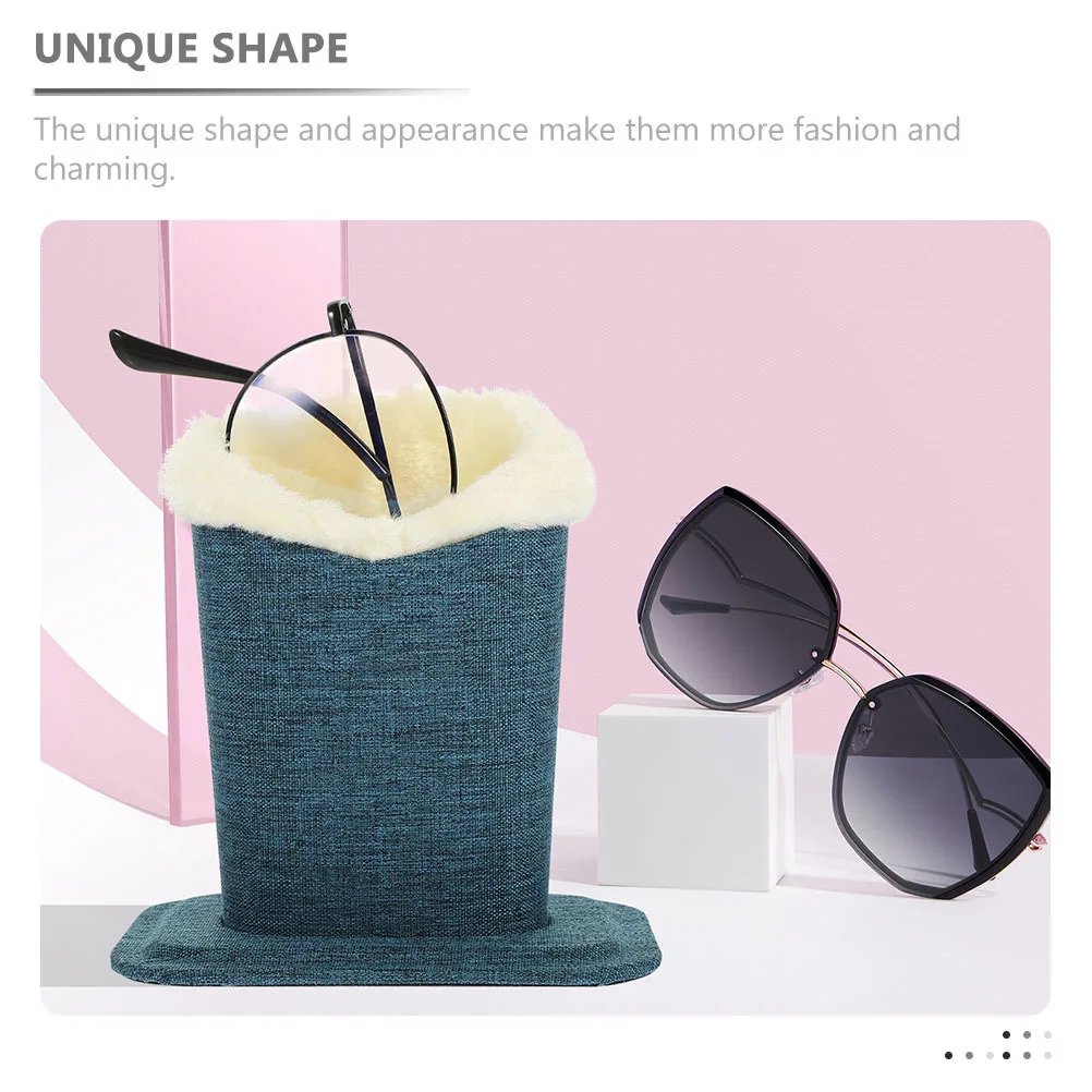 2pcs Glasses Lining Scratch Resistant Eyeglasses Stand For Bedroom Living Room Office Glasses Holder Decorative Base 
2pcs Glasses Lining Scratch Resistant Eyeglasses Stand For Bedroom Living Room Office Glasses Holder Decorative Base