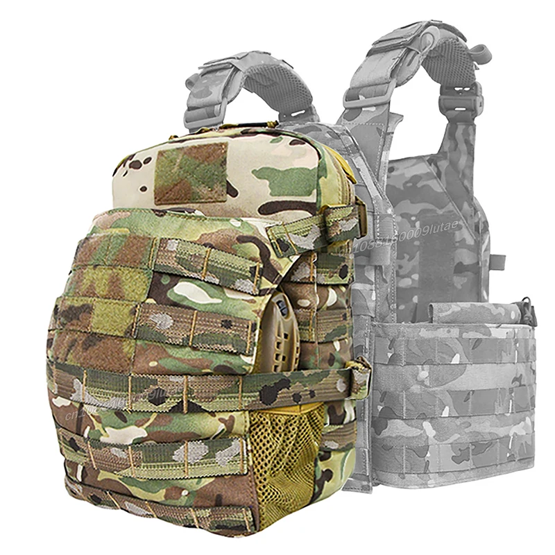 Tactical Vest Hydration Bag Helmet Bag Airsoft Gear Molle Backpack Expand Pouch Hunting Equipment for CPC AVS K19 Plate Carrier
Tactical Vest Hydration Bag Helmet Bag Airsoft Gear Molle Backpack Expand Pouch Hunting Equipment for CPC AVS K19 Plate Carrier