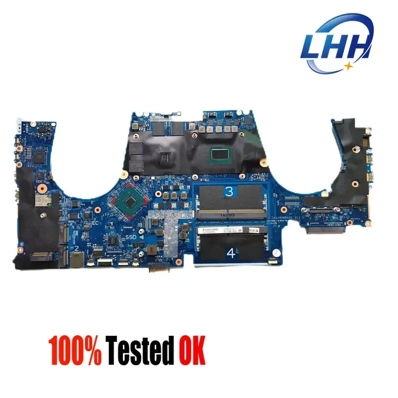 DA0XW2MBAG0 Mainboard for HP ZBOOK 15 G5 17 G5 Laptop Motherboard with I7-8750H CPU P2000 4G GPU
DA0XW2MBAG0 Mainboard for HP ZBOOK 15 G5 17 G5 Laptop Motherboard with I7-8750H CPU P2000 4G GPU