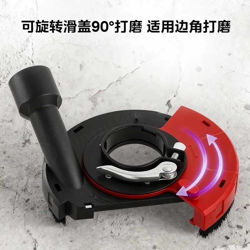 5/6 Inch Angle Grinder Dust Shroud Vacuum Dust Collector Cover Wall Floor Polishing Protective Guard
5/6 Inch Angle Grinder Dust Shroud Vacuum Dust Collector Cover Wall Floor Polishing Protective Guard