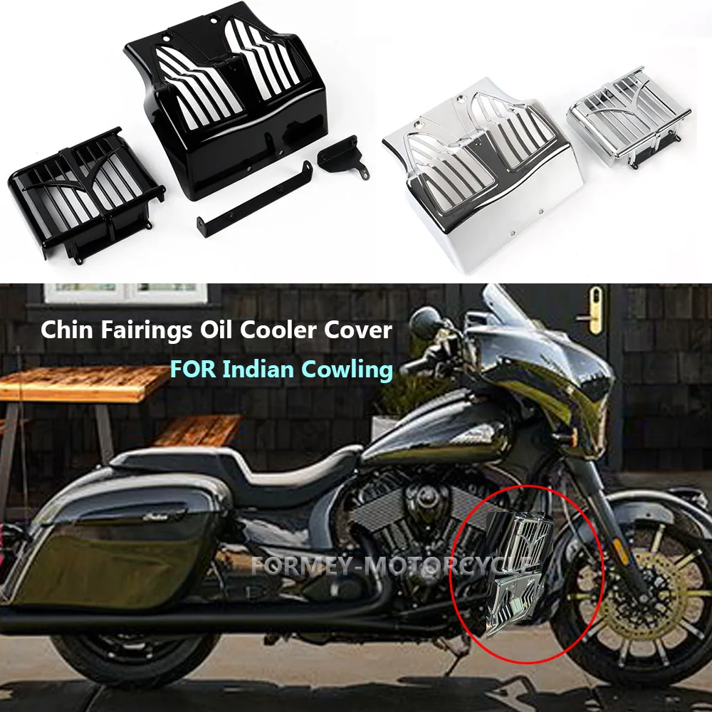 For Indian Springfield Dark Horse Chin Fairings Oil Cooler Cover Lower Fairing Spoiler Mudguard Black/Chrome Kits 2018-2025 2024
For Indian Springfield Dark Horse Chin Fairings Oil Cooler Cover Lower Fairing Spoiler Mudguard Black/Chrome Kits 2018-2025 2024