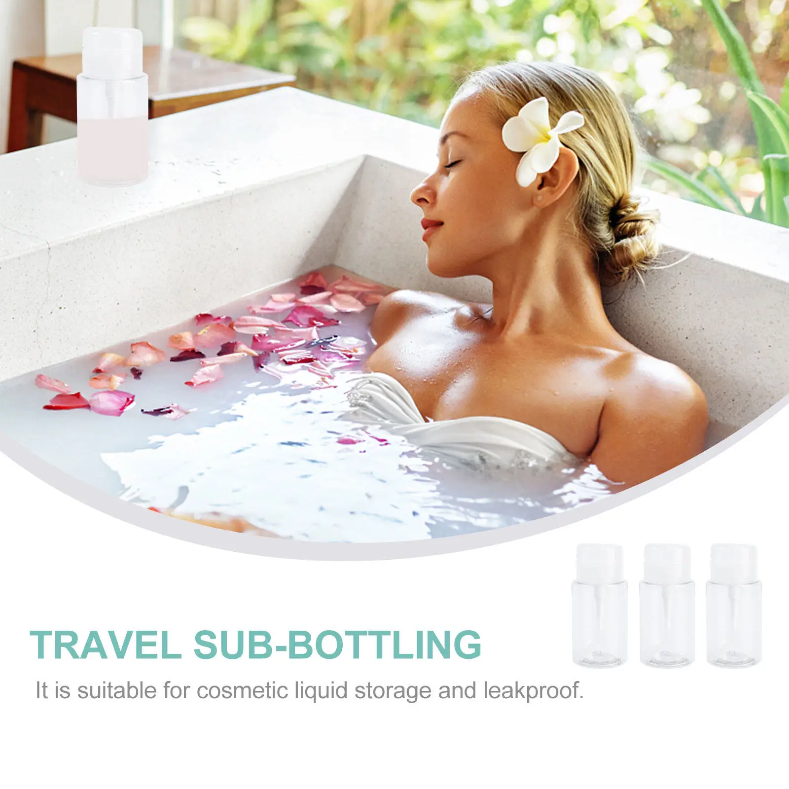 3Pcs 160Ml Travel Bottles for Makeup Remover Clear Empty Pump Bottle Portable Dispensing Container Set for Skincare Products on
3Pcs 160Ml Travel Bottles for Makeup Remover Clear Empty Pump Bottle Portable Dispensing Container Set for Skincare Products on