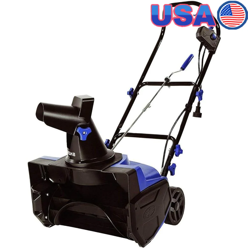 Electric Snow Blower 18inch Snow Thrower 13Amp Corded Snow Removal Heavy Duty Adjustable Chute Maneuverable Snow Clearing Tool
Electric Snow Blower 18inch Snow Thrower 13Amp Corded Snow Removal Heavy Duty Adjustable Chute Maneuverable Snow Clearing Tool