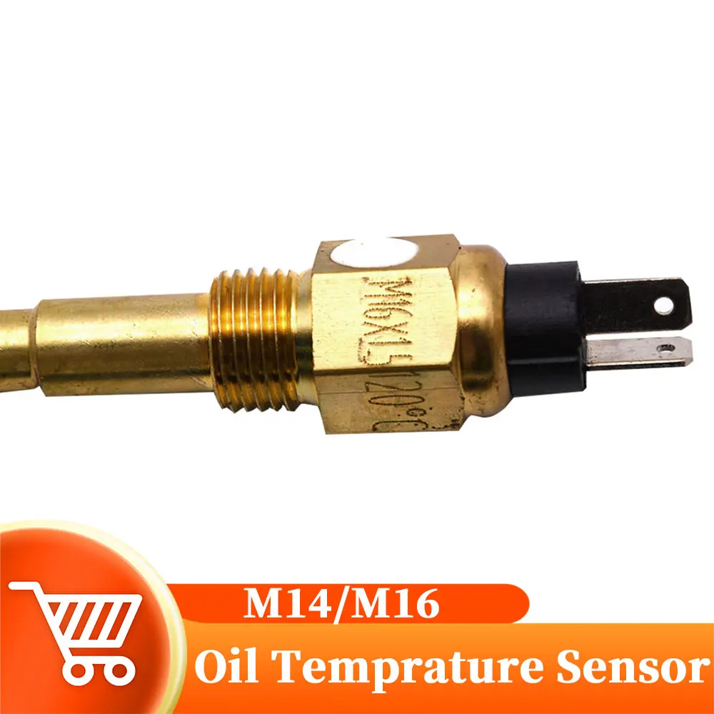 M14X1.5 M16X1.5 Universal Oil Temperature Sensor Fit For Oil Temperature Gauge Meter Diesel Generator Parts
M14X1.5 M16X1.5 Universal Oil Temperature Sensor Fit For Oil Temperature Gauge Meter Diesel Generator Parts