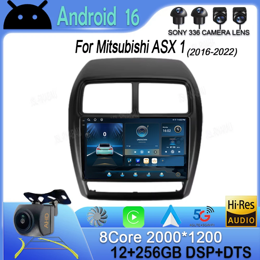 Android 16 For Mitsubishi ASX 1 2016 2017 2018 2019 2020-2022 Navigation Head Unit BT Multimedia Viedo Player 5G WIFI Car Radio
Android 16 For Mitsubishi ASX 1 2016 2017 2018 2019 2020-2022 Navigation Head Unit BT Multimedia Viedo Player 5G WIFI Car Radio