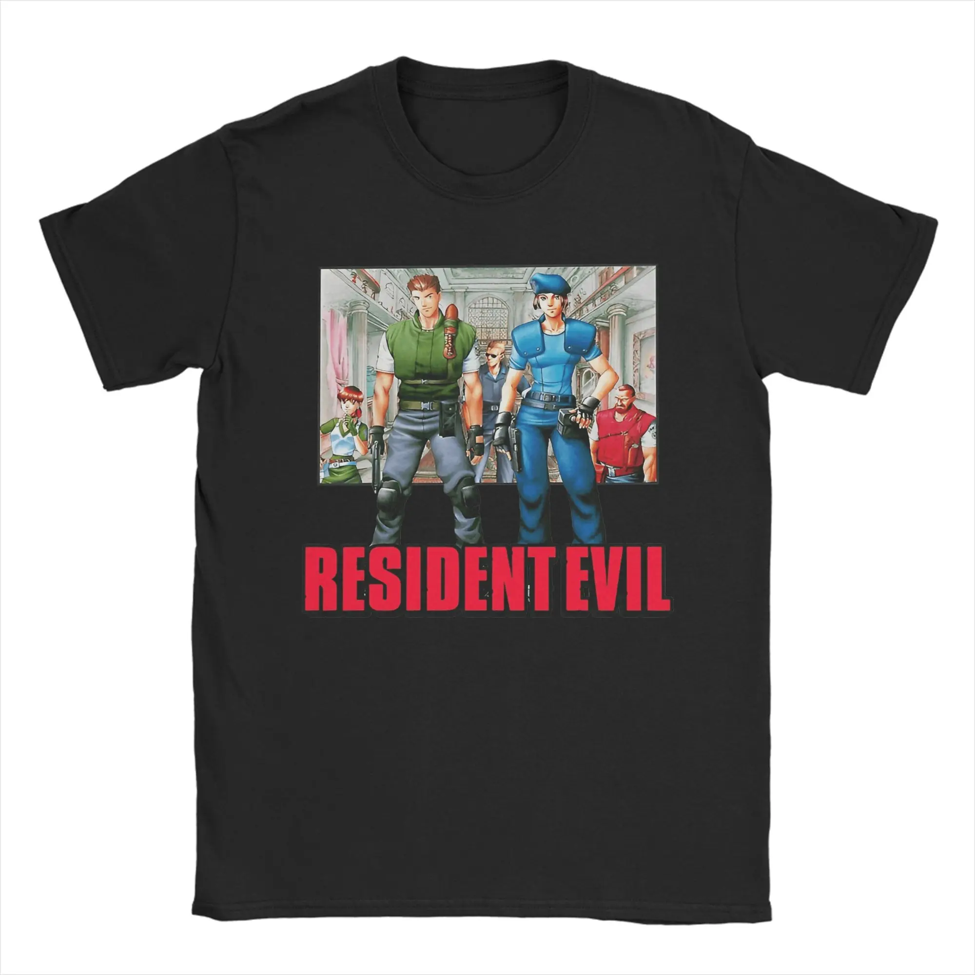 Vintage Game Resident Eviling T-Shirt for Men Round Neck Pure Cotton T Shirts Short Sleeve Tees 6XL Clothes
Vintage Game Resident Eviling T-Shirt for Men Round Neck Pure Cotton T Shirts Short Sleeve Tees 6XL Clothes