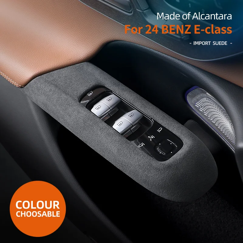 Car window glass lifting switch panel frame For 2024 Mercedes Benz E-Class Alcantara suede interior modification accessories
Car window glass lifting switch panel frame For 2024 Mercedes Benz E-Class Alcantara suede interior modification accessories