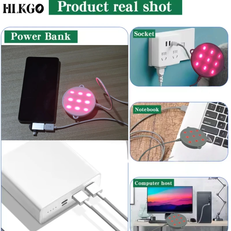 650nm Medical Laser Therapy - 9-Head Cluster Device with USB Charging - Professional Grade Health Care Solution
650nm Medical Laser Therapy - 9-Head Cluster Device with USB Charging - Professional Grade Health Care Solution
