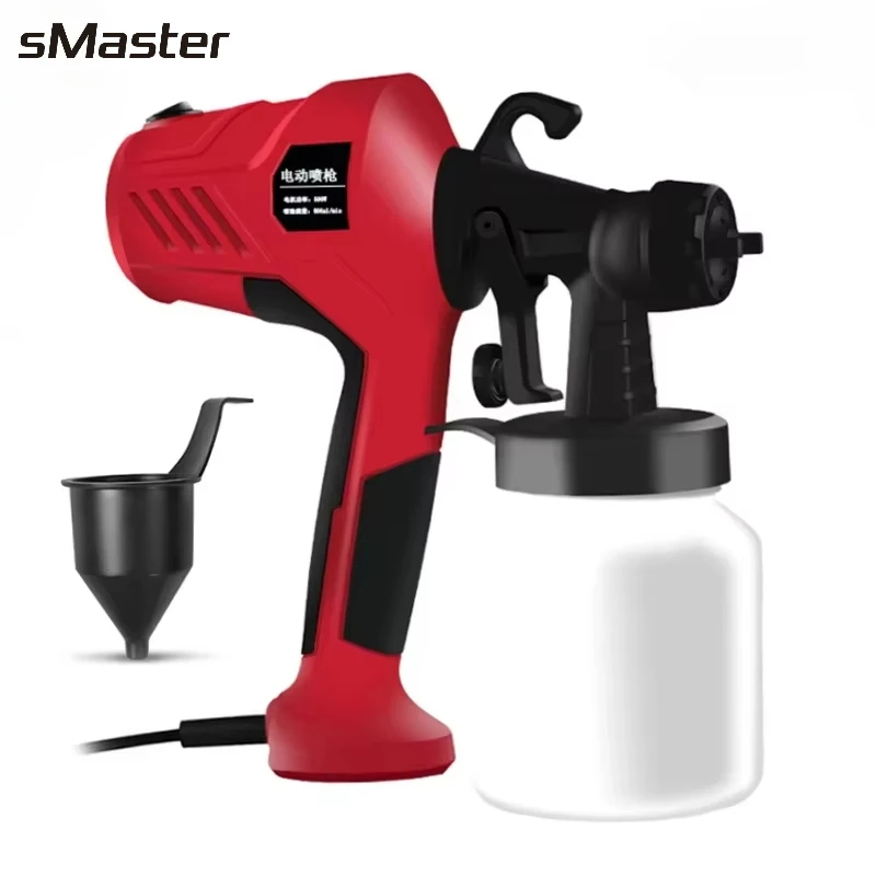 High Quality 500w Bailey Electric Portable Electric Paint Spray Gun for Wall Painting House Decoration
High Quality 500w Bailey Electric Portable Electric Paint Spray Gun for Wall Painting House Decoration