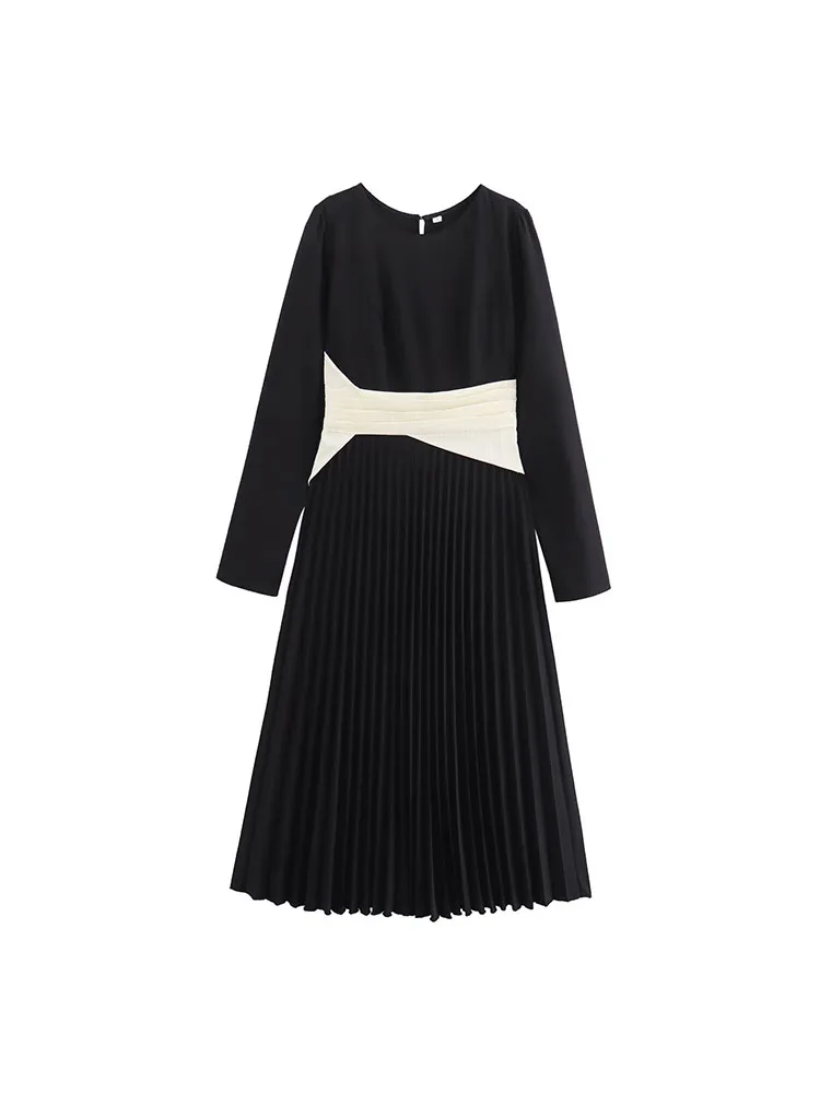 2024 new women's clothing European and American style fashion temperament leisure irregular contrast color long sleeve dress
2024 new women's clothing European and American style fashion temperament leisure irregular contrast color long sleeve dress