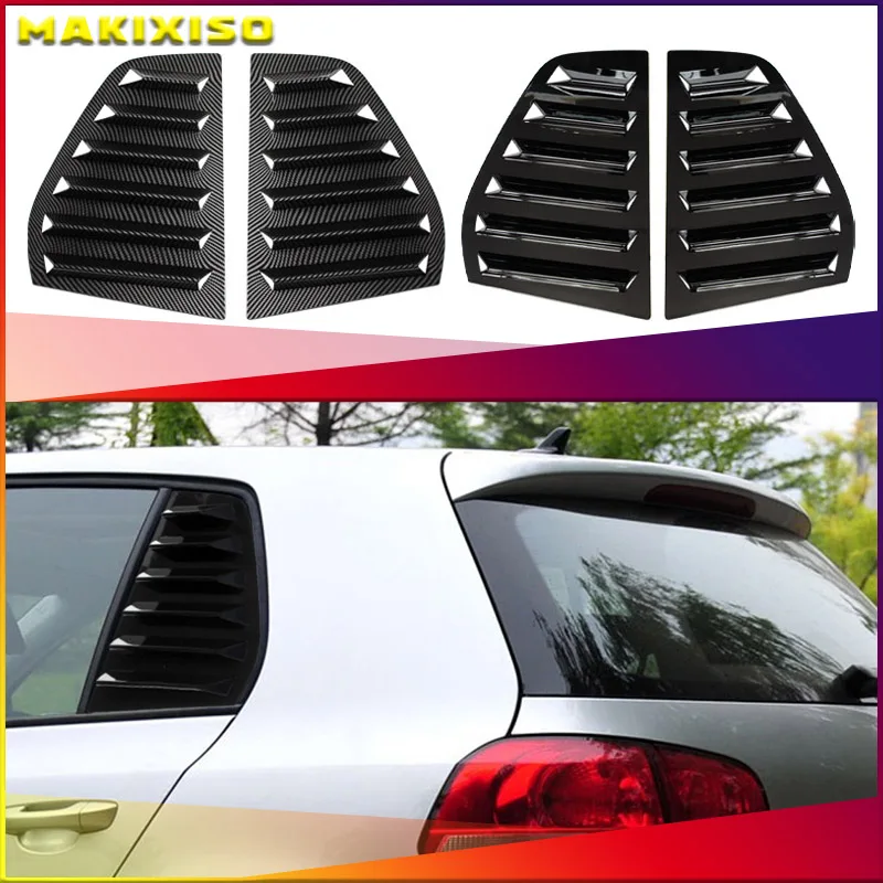 Пара автомобильных заднего бокового окна, жалюзи, боковая накладка на вентиляционное отверстие для VW Golf 5 MK5 2003-2010
Пара автомобильных заднего бокового окна, жалюзи, боковая накладка на вентиляционное отверстие для VW Golf 5 MK5 2003-2010