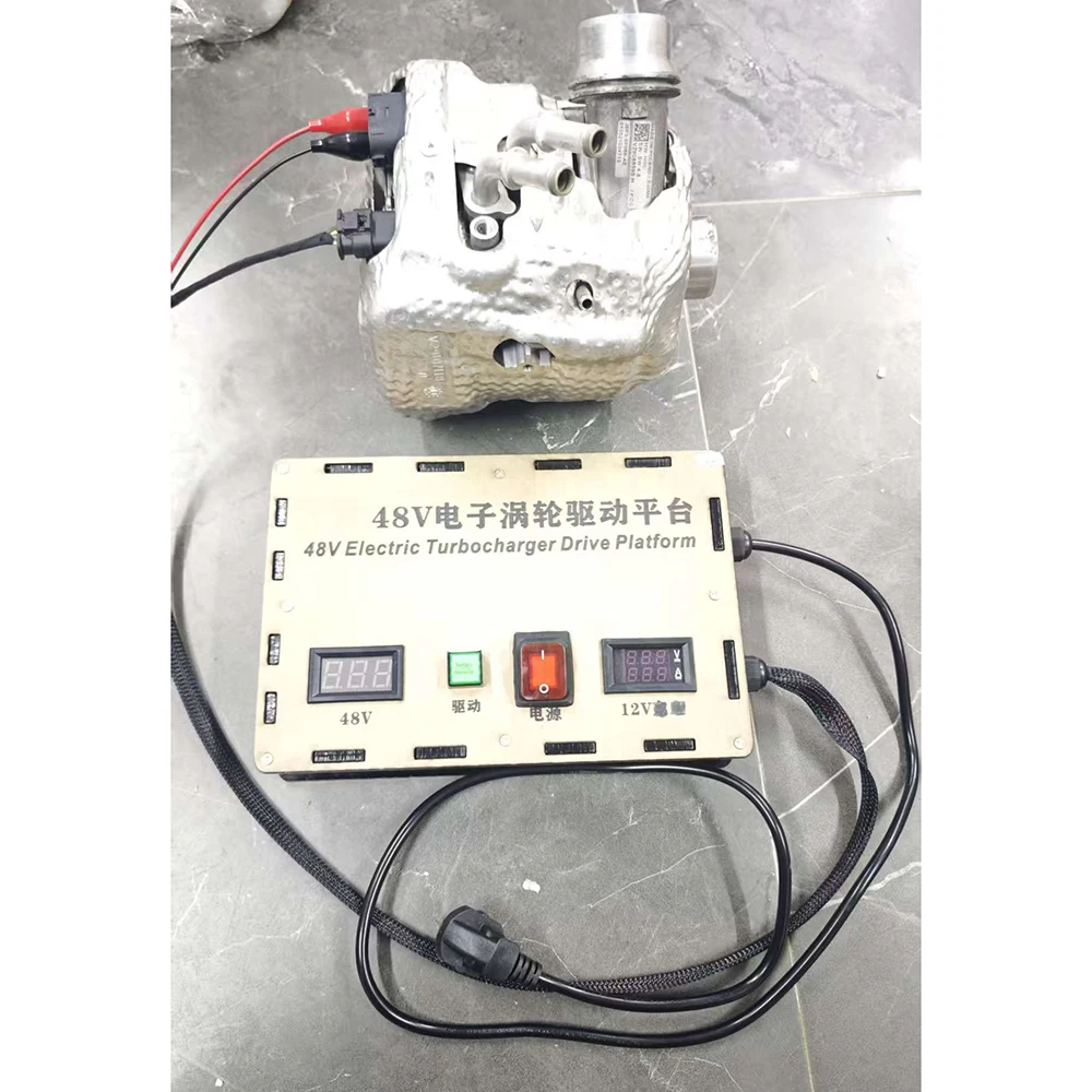 Тестовая платформа 48В для электрического турбодвигателя Land Rover
Тестовая платформа 48В для электрического турбодвигателя Land Rover