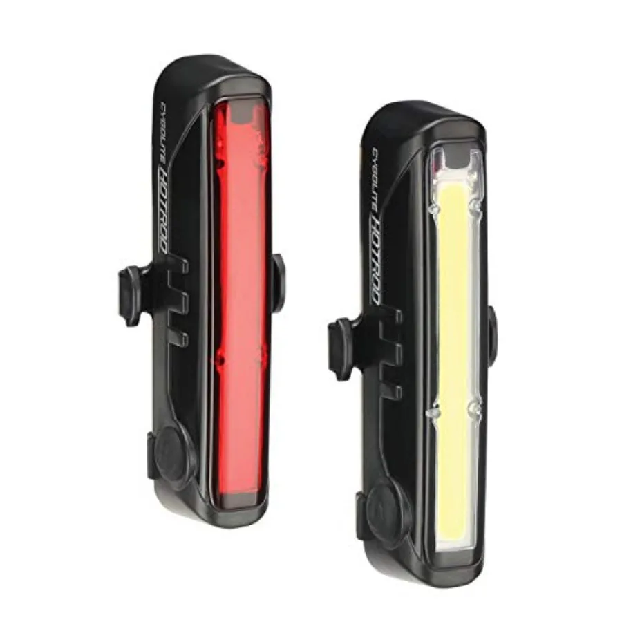 Hotrod 110 Lumen Front Light and Hotrod 50 Tail Light USB Rechargeable Bike Light Combo SetCompact HR-110-50
Hotrod 110 Lumen Front Light and Hotrod 50 Tail Light USB Rechargeable Bike Light Combo SetCompact HR-110-50