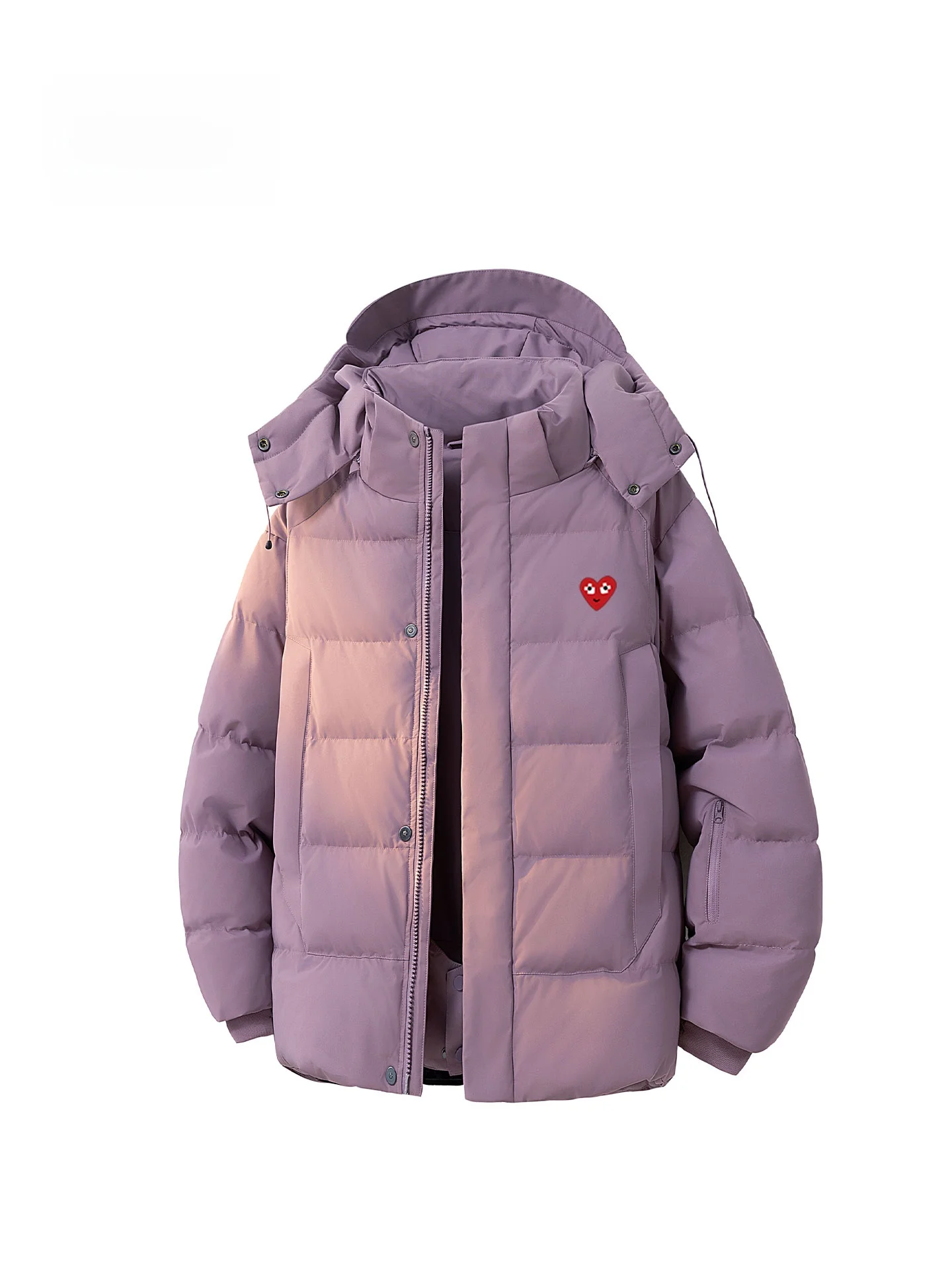 Прочная куртка из полиэфирного волокна с хлопковой подкладкой, со съемным капюшоном, повседневная верхняя одежда для пар, молодежная мода
Прочная куртка из полиэфирного волокна с хлопковой подкладкой, со съемным капюшоном, повседневная верхняя одежда для пар, молодежная мода