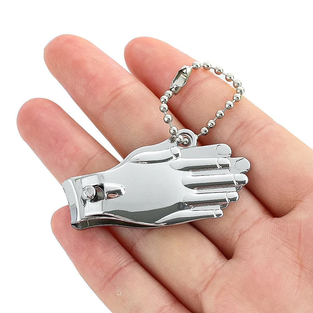 1pc Portable Folding Nail Clipper Alloy Palm Shape Charm Car Keychain for Key Chain Pendant Nail Scissors Decoration Pendant
1pc Portable Folding Nail Clipper Alloy Palm Shape Charm Car Keychain for Key Chain Pendant Nail Scissors Decoration Pendant