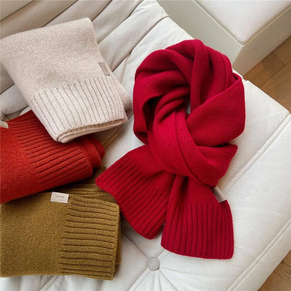 Women's Woolen Scarf Winter Fashionable Versatile Neck Warmer Student Cute Thick Warm Knitted Shawl Soft Cozy Blanket Scarf
Women's Woolen Scarf Winter Fashionable Versatile Neck Warmer Student Cute Thick Warm Knitted Shawl Soft Cozy Blanket Scarf